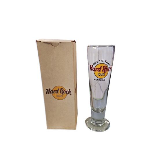 Hard Rock Cafe "Honolulu Pilsner Glass - Picture 3 of 5